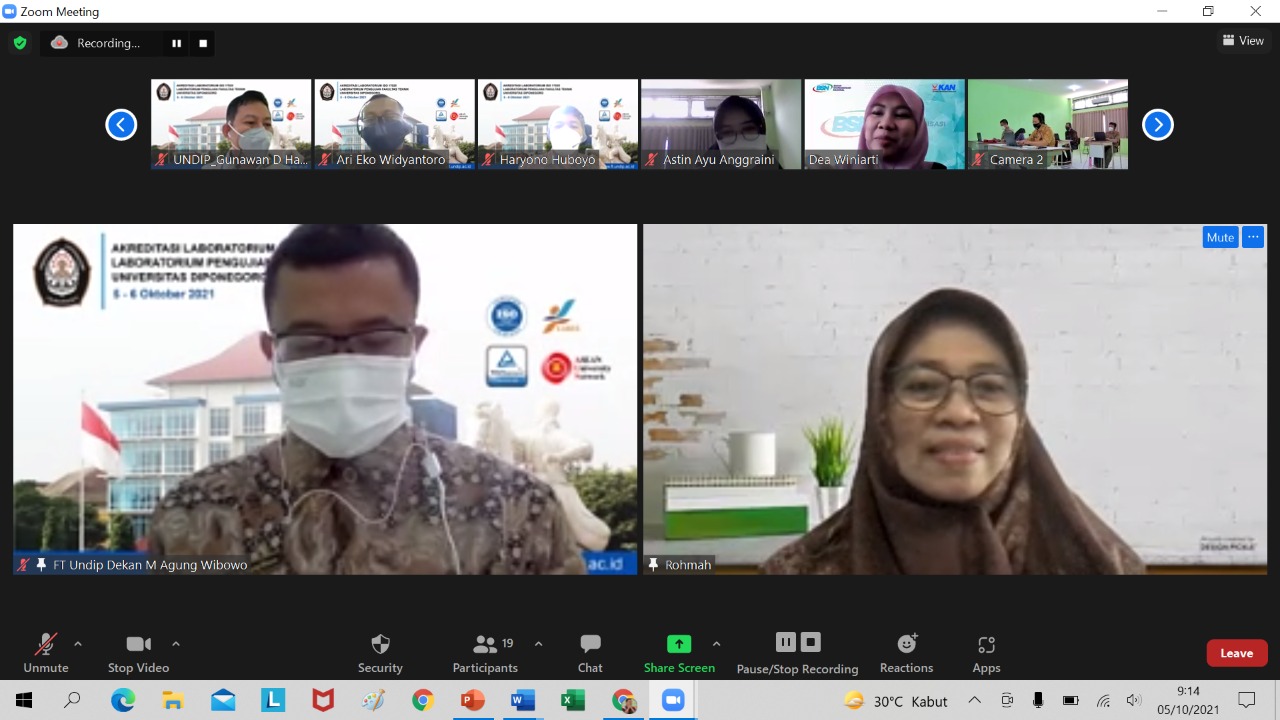 Environmental engineering laboratory to laboratory accreditation based iso / iec 17025: 2017