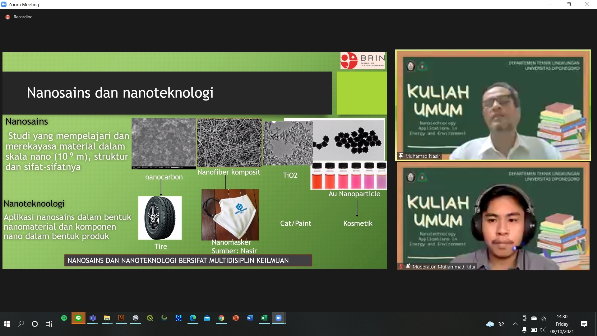 Nanotechnology Applications In Energy And Environment